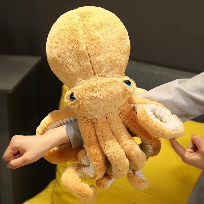 Kawaii Giant Octopus Plush Pillow Soft Stuffed Animal Home Decor