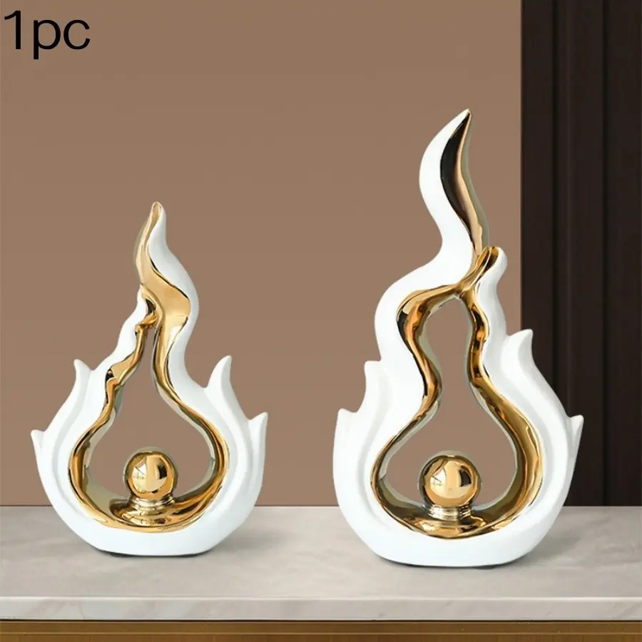 Luxury Ceramic Decorative Piece, Creative Home Decoration, Collectible Ornament, Decorative Ornaments, Collectible Room Decor for Living Room, TV Stand, Wine Cabinet, Entryway, Elegant and Stylish Design