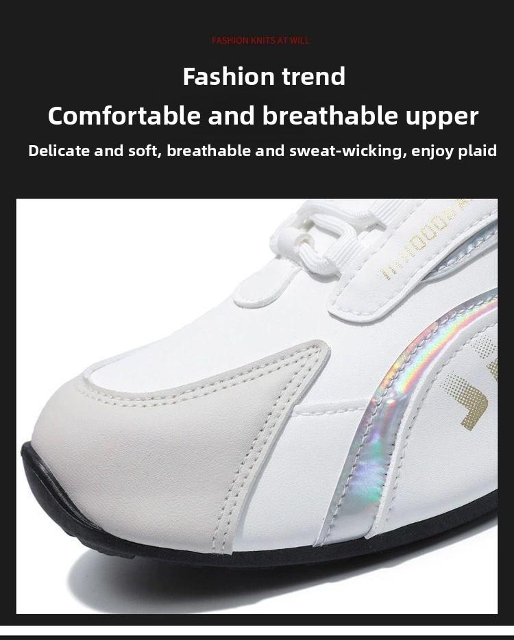 Men's Non-Slip Soft Sole Casual Sneakers, Comfortable Closed Toe Athletic Trainers for Men Outdoor Activities & Daily Walking