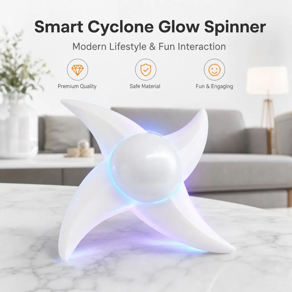 Spinning Light-Up Rasengan Wind Blade Shuriken Cosplay Prop, Rotating Glowing Ninja Shuriken Handheld Ornament, Kids Luminous Laser Sword Toy for Anime Cosplay, Role Play & Children Birthday Gift