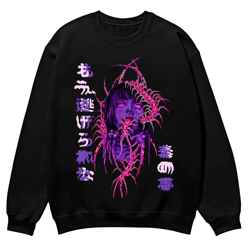 90s Graphic Crewneck Sweatshirt Men’s Funny Graphic Pullover Vintage Streetwear Oversized Sweatshirt Men Casual Vacation Outfit Long Sleeve Top