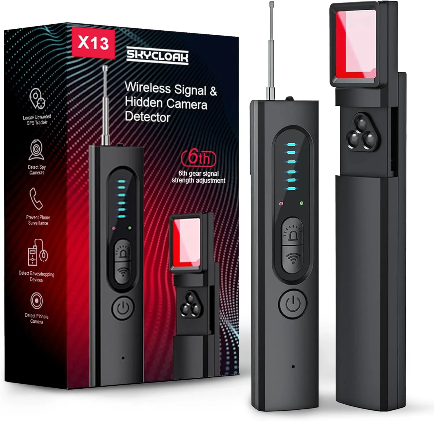 Hidden Camera Detectors – 2026 Portable Hidden Camera Detector & Bug Detector, Travel Gadgets for Privacy, Hotel Safety Devices, Tech Gadgets, Spy Camera, Home Office & Trips