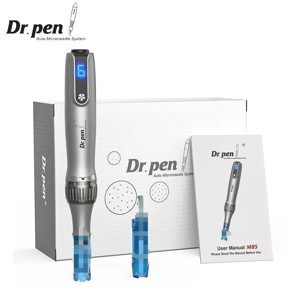 Dr Pen M8S Wireless Portable Facial Upkeep Instrument USB Rechargeable Household Beauty Care Gadget