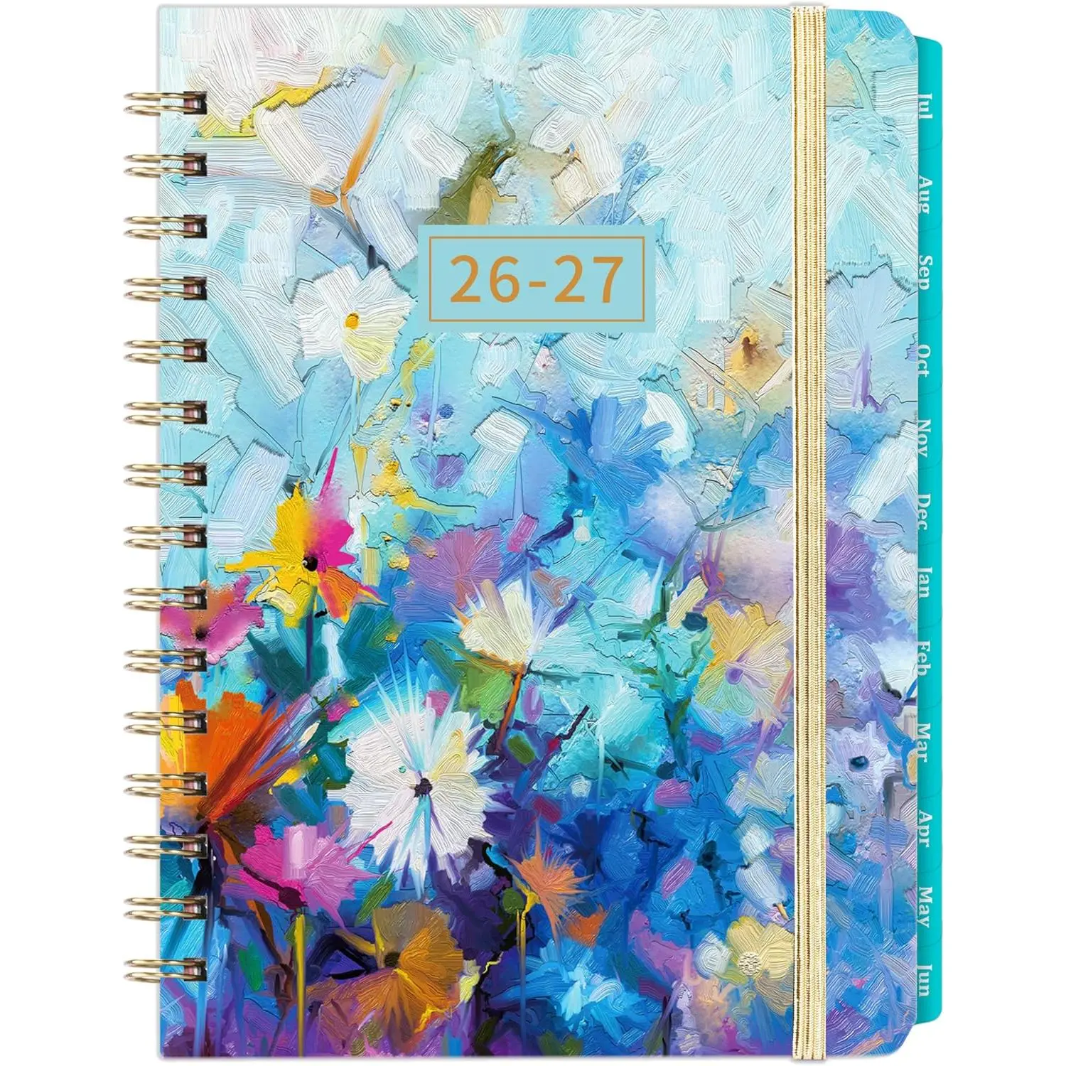 Planner 2026-2027 - 2026-2027 Planner, July 2026 - June 2027, 6.3'' x 8.4'', Weekly and Monthly with Tabs, Inner Pocket, Academic Planner for Teacher Student School