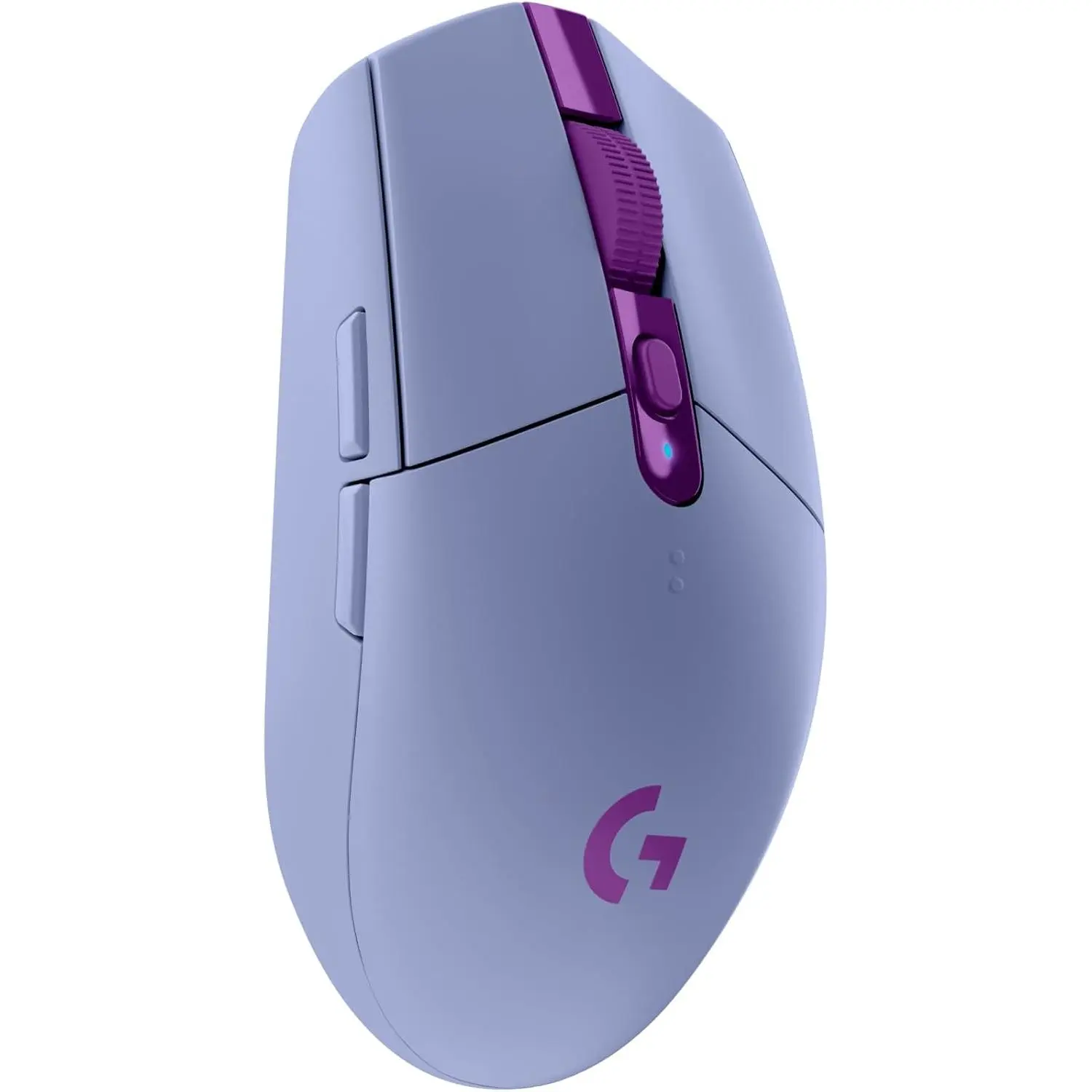 Logitech G304 LightSpeed Wireless Gaming Mouse - HERO Sensor, 12000 DPI, Portable Compact & Simple Lightweight Design, 6 Programmable Buttons, 250-Hour Energy-Efficient Battery, Low-Latency, Onboard Memory, Compatible with PC & Mac (Mauve)