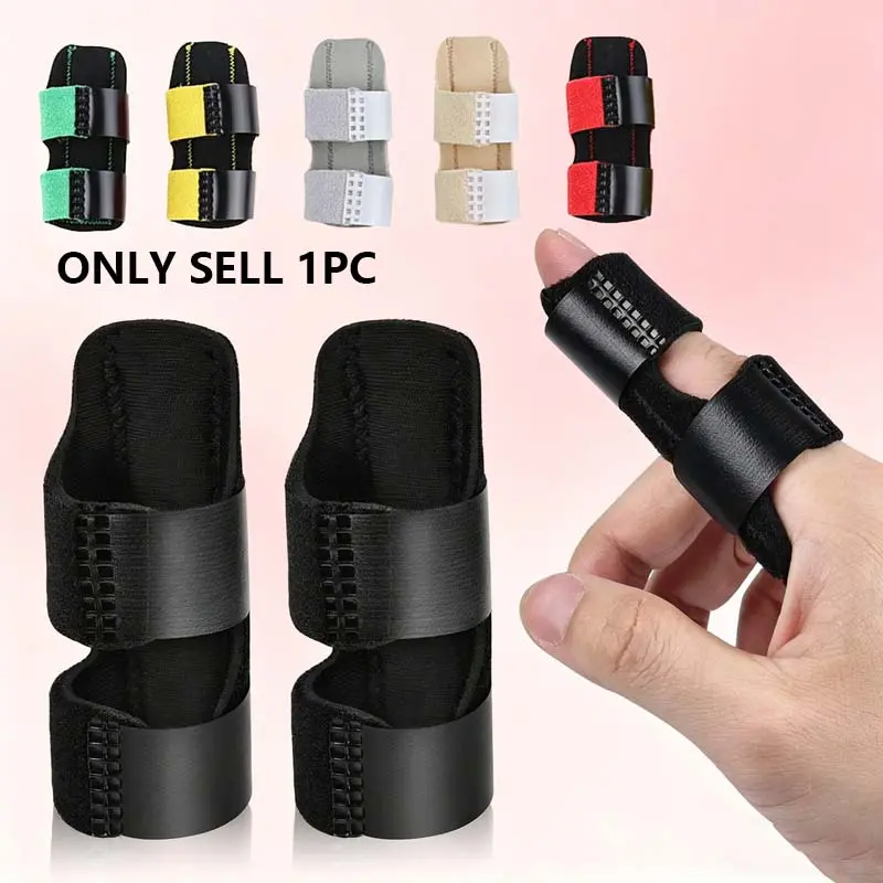 Adjustable Trigger Finger Splint, Pain Relief Support Brace for Finger Injury, Sprain Dislocation Correction, Healthcare