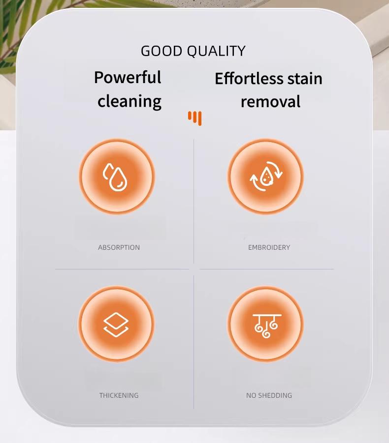 Thickened Dual-Layer Silver Wire Scrubber, Double-Sided Strong Cleaning, Oil-Resistant & Easy to Rinse, Kitchen Dishwashing Cloth