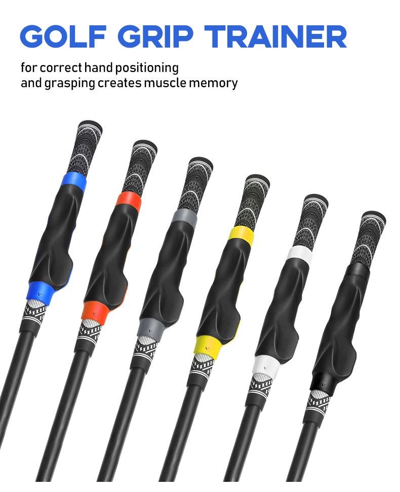 Golf Grip Trainer, Fix Swing Grip, Golf Grip Training Aids, Fix Hand Position & Grasp, Master Correct Grip Posture, Golf Gifts