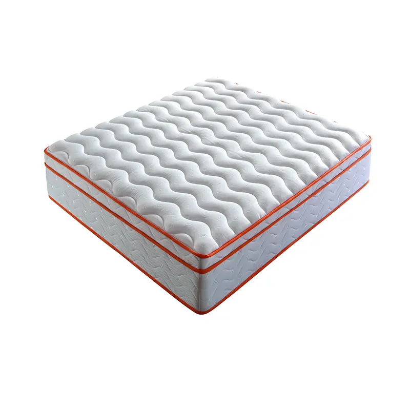 ARCH King Mattress 12 Inch Hybrid Memory Foam Pocket Spring Medium Firm Euro Top Bed in a Box for Back Lumbar Support Pressure Relief Motion Isolation 100 Night Trial CertiPUR-US Certified Milk White, Milk White Color Options, Foam+Spring Material