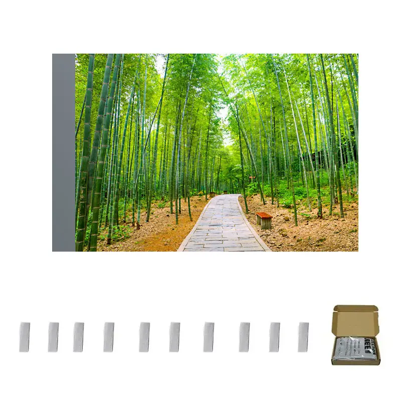 Simple Anti Glare Screen, 30--72-84-133-130-60-110 Inches, No Need to Drill Holes for Installation, High-Definition 4K Projection Screen