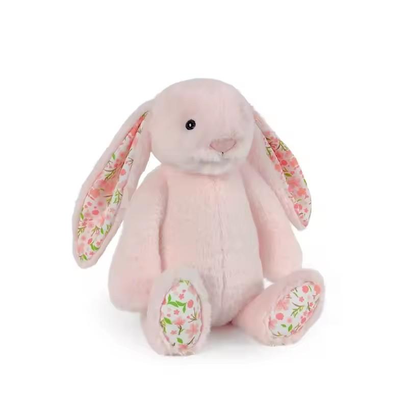 Bonnie Rabbit Plush Toy with Floral Ears Kawaii Stuffed Doll Soft Sofa Cushion Kids Birthday Gift Room Decor Bonnie Rabbit Plush Toy with Floral Ears Kawaii Stuffed Doll Soft Sofa Cushion Kids Birthday Gift Room Decor