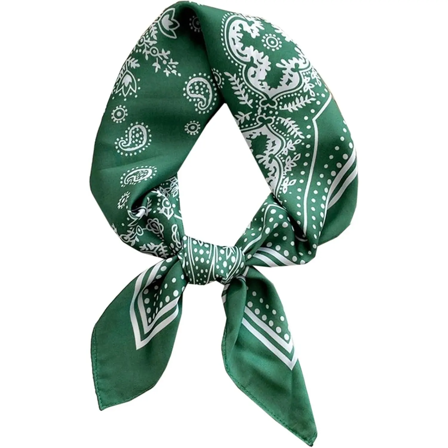 Square Satin Silk Feeling Hair Scarf Headscarf for Women/Men's Necktie Silk Bandanas Pocket Square