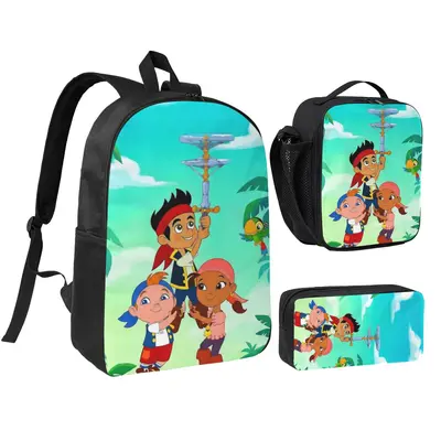 jake and the neverland pirates mini backpack 16in Modeled after Jacks pirate look Anime Jake And The Neverland