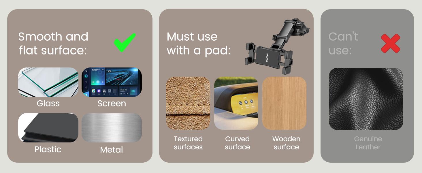 OHLPRO Tablet Holder for Car Dashboard & Windshield, Long Arm Suction Cup Tablet Mount Fits 5-17" iPad Pro/Air/Mini, Stable iPad Car Mount for Truck/SUV/Semi, Ideal Tech Gift for Drivers & Traveler sorry desktop phone gothic merch goose neck