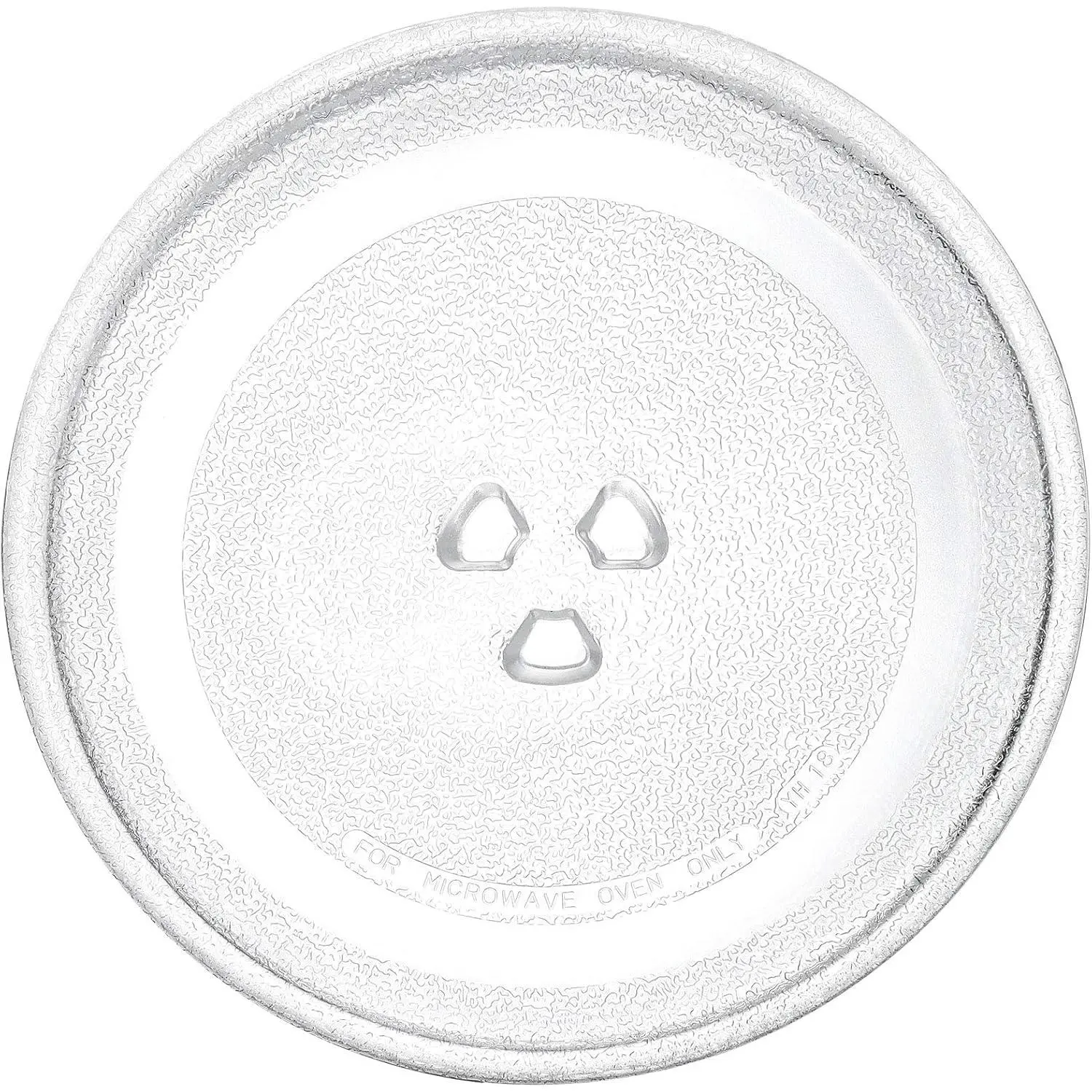 Small 9.6'' / 24.5cm Microwave Glass Plate Replacement, Small Microwave Glass Turntable Plate for Small Microwaves
