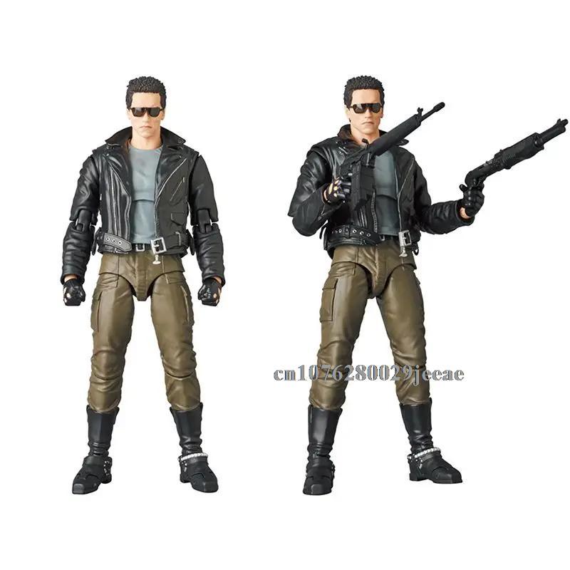 IN Stock MAFEX 176 199 Mafex The Terminator 2 Judgment Day T-800 6-Inch Action Figure Collection Model Toy Birthday Gifts 18cm