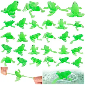 30PCS Toy Frogs for Kids, Realistic Mini Rubber Frog for Play Animal Frog Party Favorsfidget toys