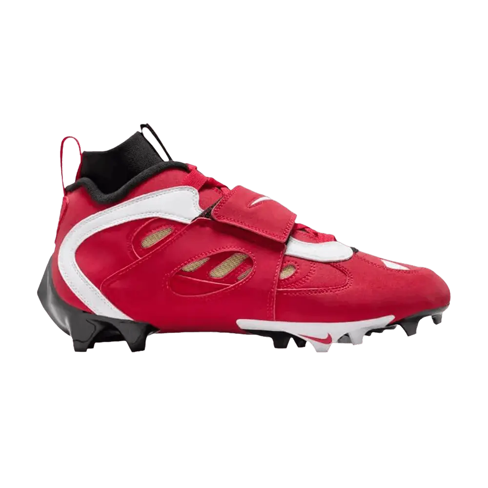 NIKE Unisex Toddler Diamond Turf 2 Football Boots - Fire Red, Black/White, Style Code IF4807-001