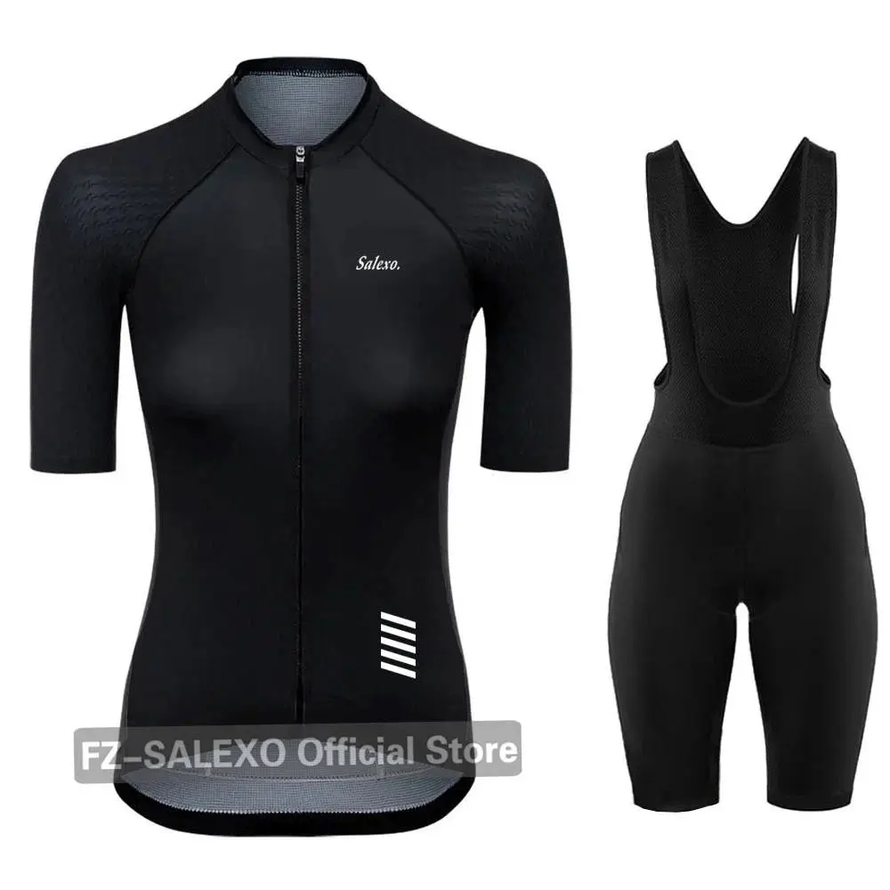 Women's Pink Cycling Jersey Set, Short-Sleeve Quick-Dry Lycra MTB Bicycle Clothing with UV-Protective 19D Gel Padded Shorts, Polyester Blend, Elastic Tight Fabric, Jersey + Shorts, Asian Market Sizes