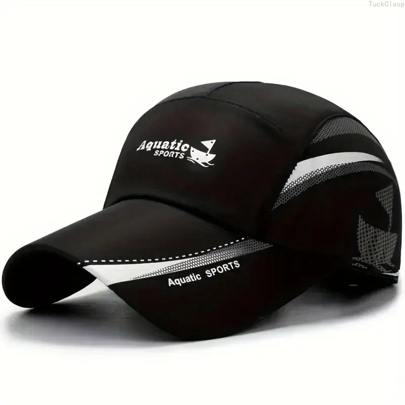 Quick-Dry Performance Baseball Cap, Lightweight Multi-Color Hat with Stylish Sailing Print and Breathable Mesh Back, Outdoor Sports Cap for Fishing, Hiking, Travel, and Everyday Wear