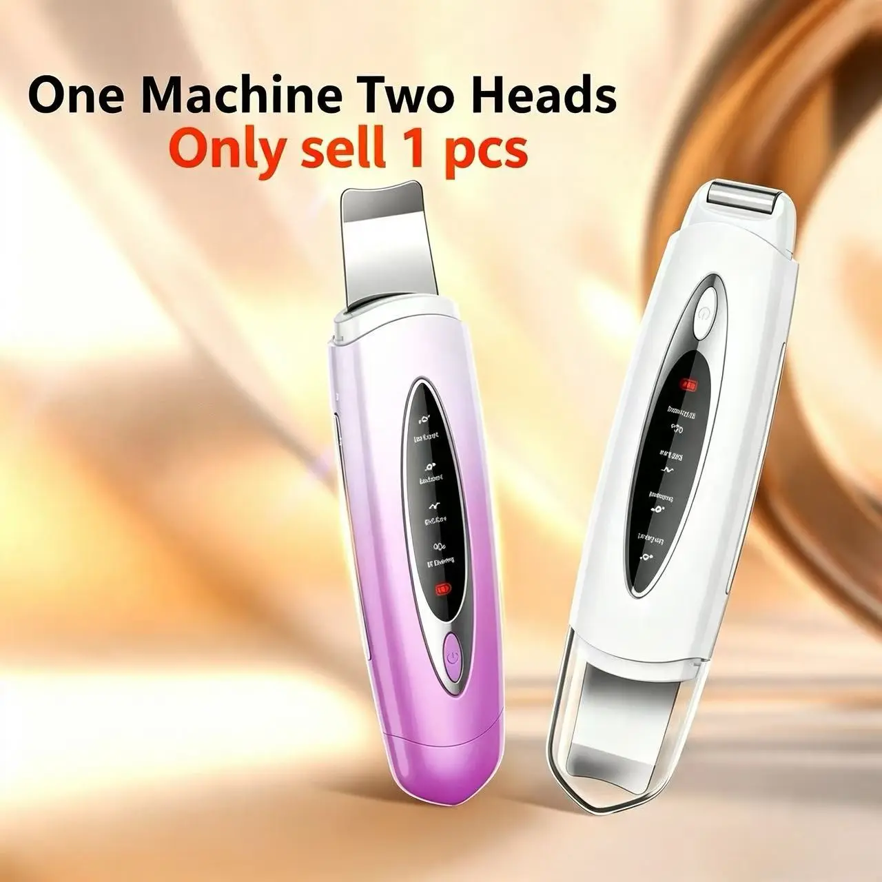 Multi-Functional Facial Management Tool, Acne Pore Cleanser, Oil Control, Lifting & Firming, Ultrasonic Beauty Device