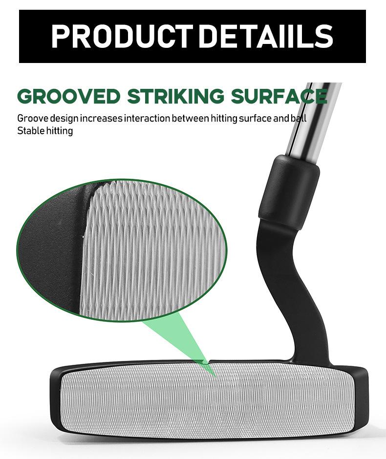 Best-Selling Golf Club: Self-Standing Putter for Men & Women - CNC-Milled Steel Shaft, Unique Design (Adult Size)