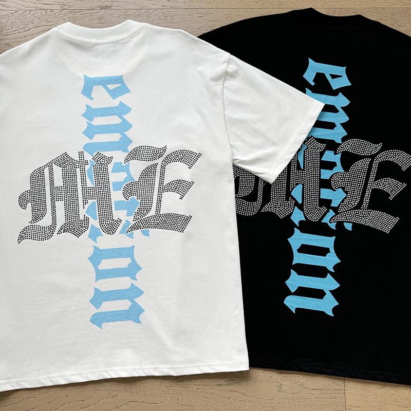 Tshirt Angel Print Cotton Streetwear Round Neck Short Sleeve Casual Daily Wear Summer Party For Men Women Couple Unisex Trendy Fashion Top