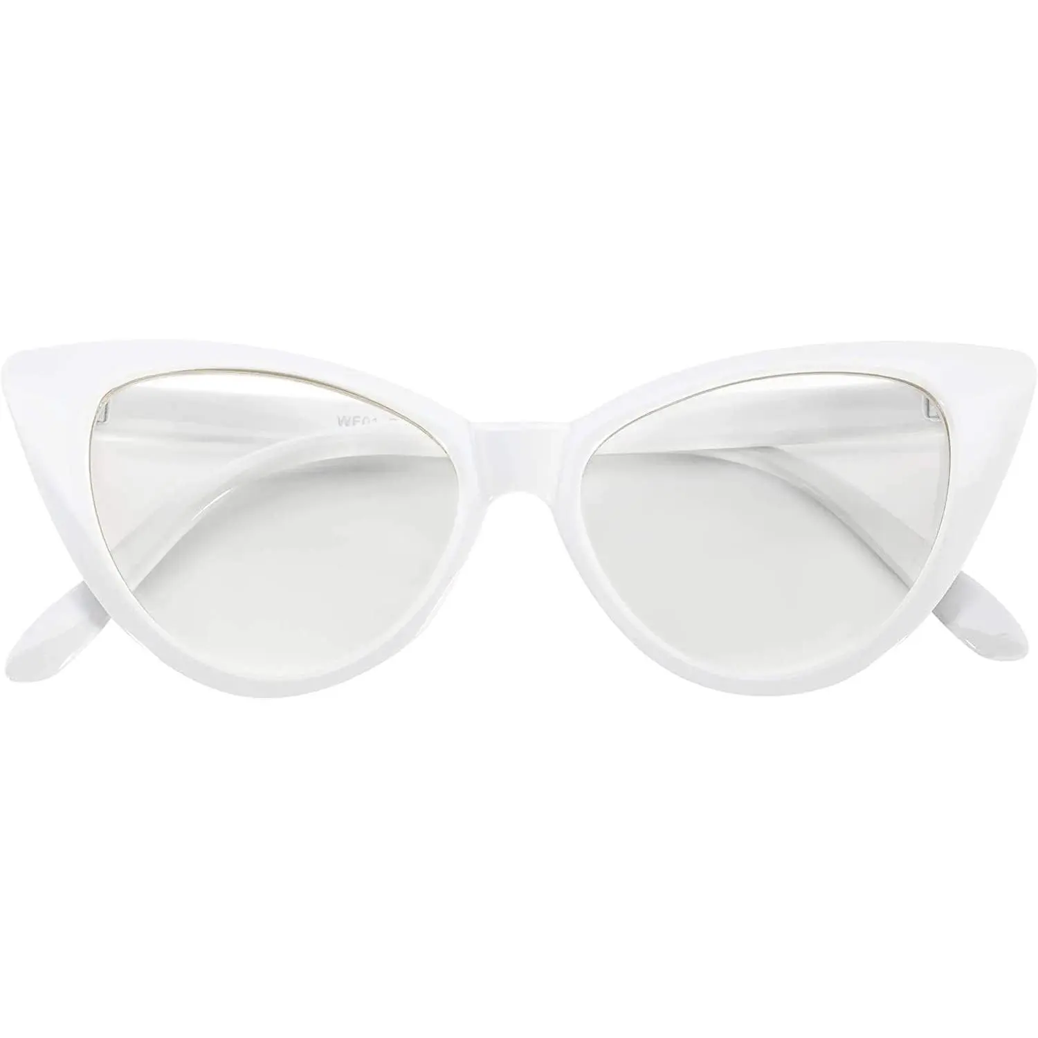 Cateye Sunglasses for Women, Classic  High Pointed Winged 1950s Inspired Glasses Retro Design