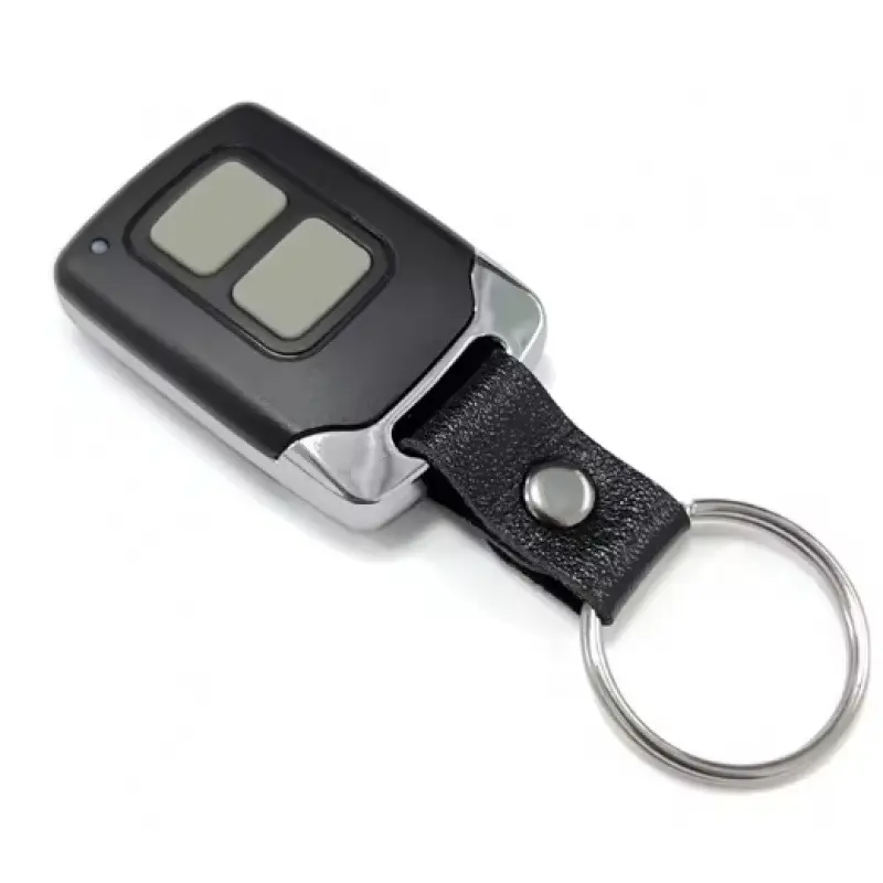 433mhz RF Universal Garage Door Remote Control, Wireless Copy Transmitter, Keychain Remote, Compact, Compatible with Gate Roll-Up Doors