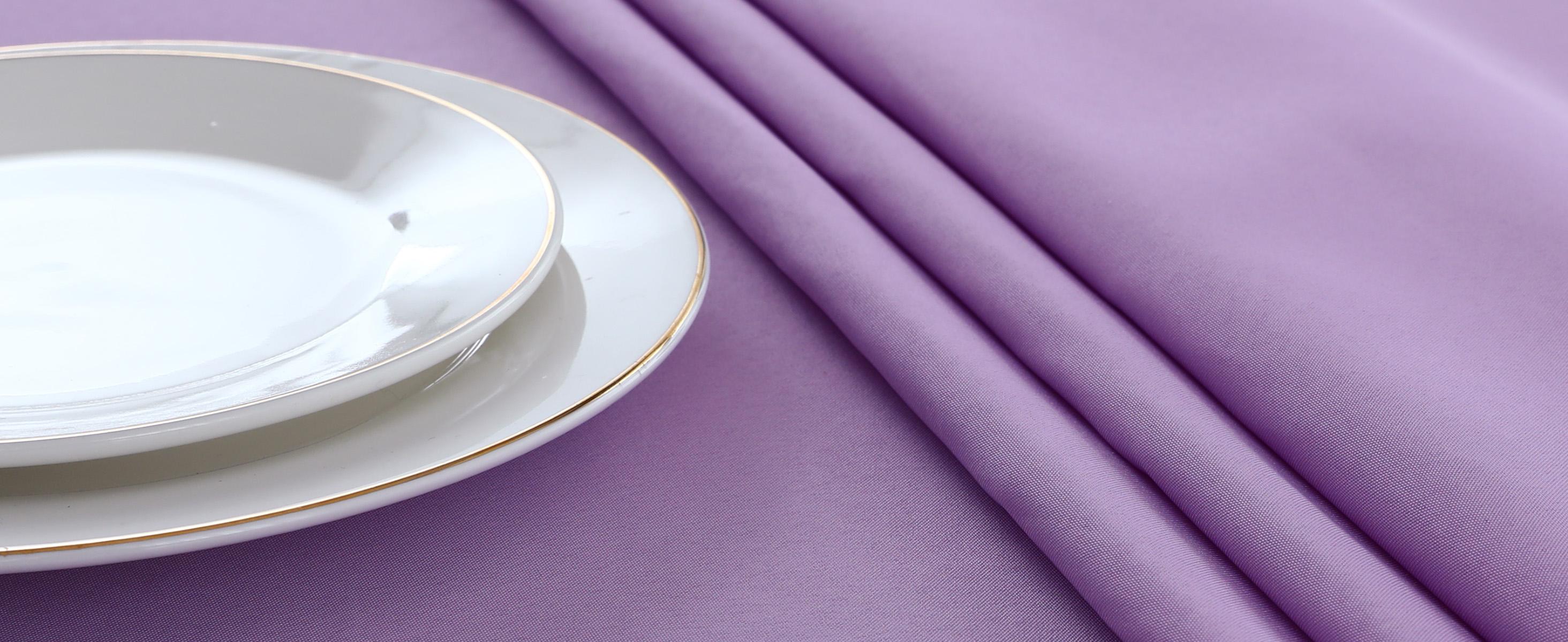 Lavender Rectangle Tablecloth Wrinkle Free Waterproof Polyester Table Cloths Spillproof Heavy Duty and Washable Table Cover for Party, Banquet, Indoor and Outdoor-Square/Rectangular