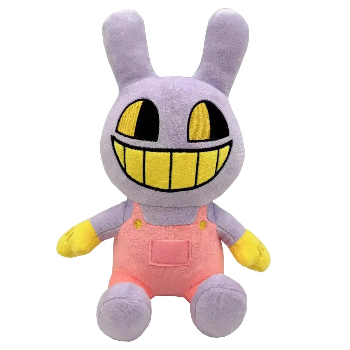 The Amazing Digital Circus Pomni Jax Plush Toy Anime Cute Theater Rabbit Doll StuffedCartoon Clown Christmas Kids Gifts popular