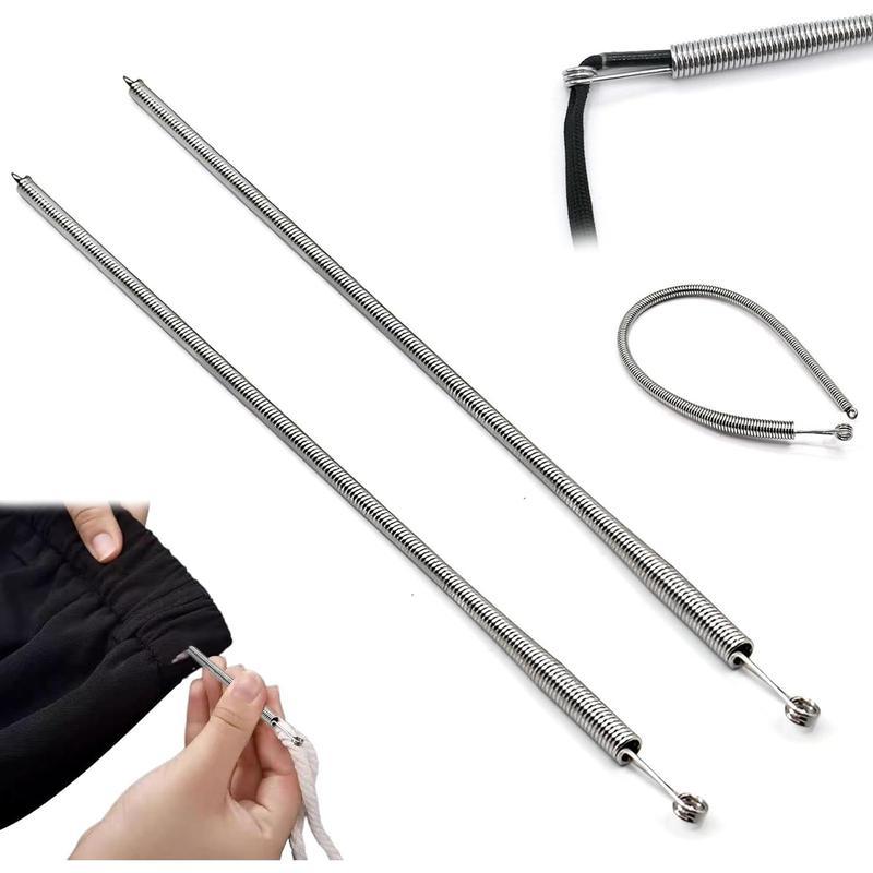 5 count Spring Drawstring Threader Tool - Versatile Elastic Band, Lace, and Cord Insertion Solution for Pants, Sweatpants, Shorts, and Hoodies - Sewing Craft Essential