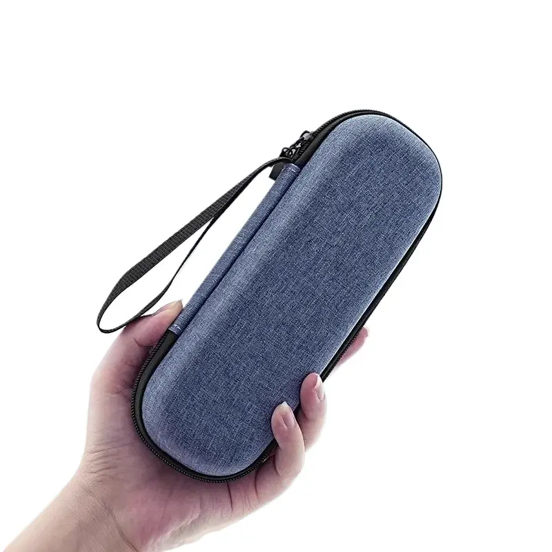 Minimalist EVA Nylon Portable Insulin Cooler Case, Clutch Shape Thermal Bag with Ice Pack Slots & Snug Zip Lock, Compact Medication Storage Box for Travel & Daily Use, Easy-Carry Cold Retention Essential for Diabetics