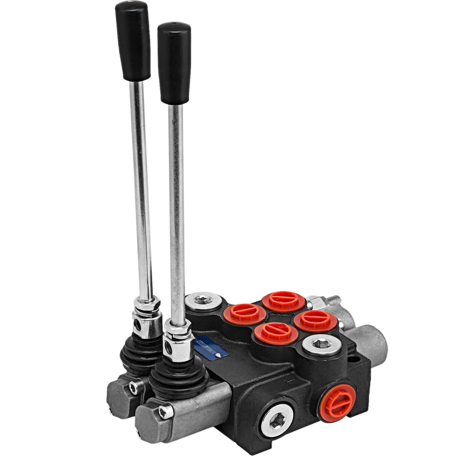 Hydraulic Valve 2-Spool Directional Control Valve With 11 GPM Flow Rating For Tractors, Loaders, Tanks And Industrial Machinery; Double Acting Hydraulic Valve Suitable For Mobile Equipment, Construction Equipment