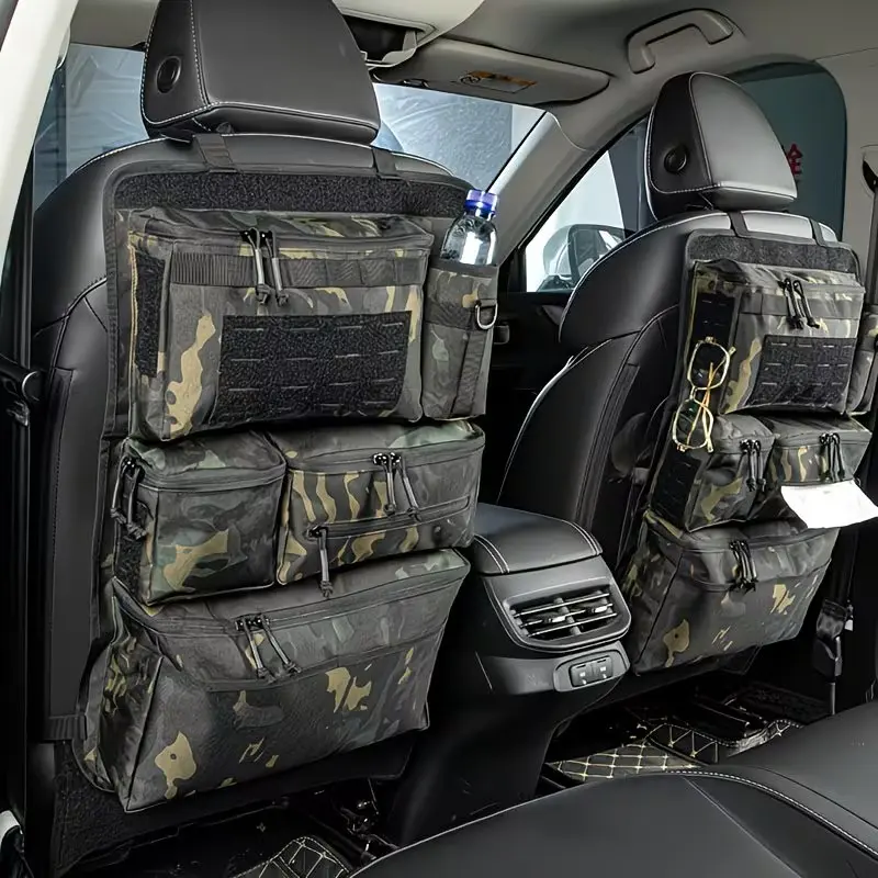 Christmas Halloween Gift Car Luggage Organizer, Multi-Scene Storage Bag, Back Seat Tactical Storage, Fishing Gear Organizer, Outdoor Use