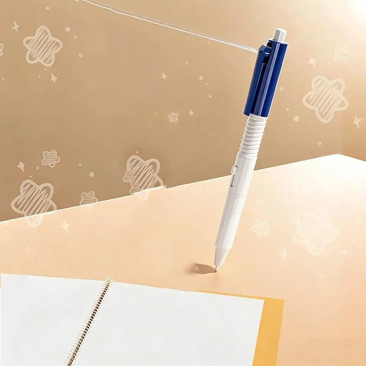 Press Spray Prank Pen, Realistic Water Gun Funny Stationery, Novelty Office Toy Surprise Gift for Kids Adults, Fun and Unique Accessory