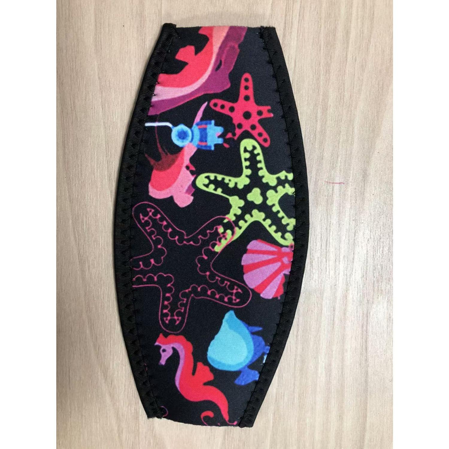 Diving Mask with Protective Cover Neoprene Strap for Men Women Water Sports Glasses Waterproof Hair Band Adult Use