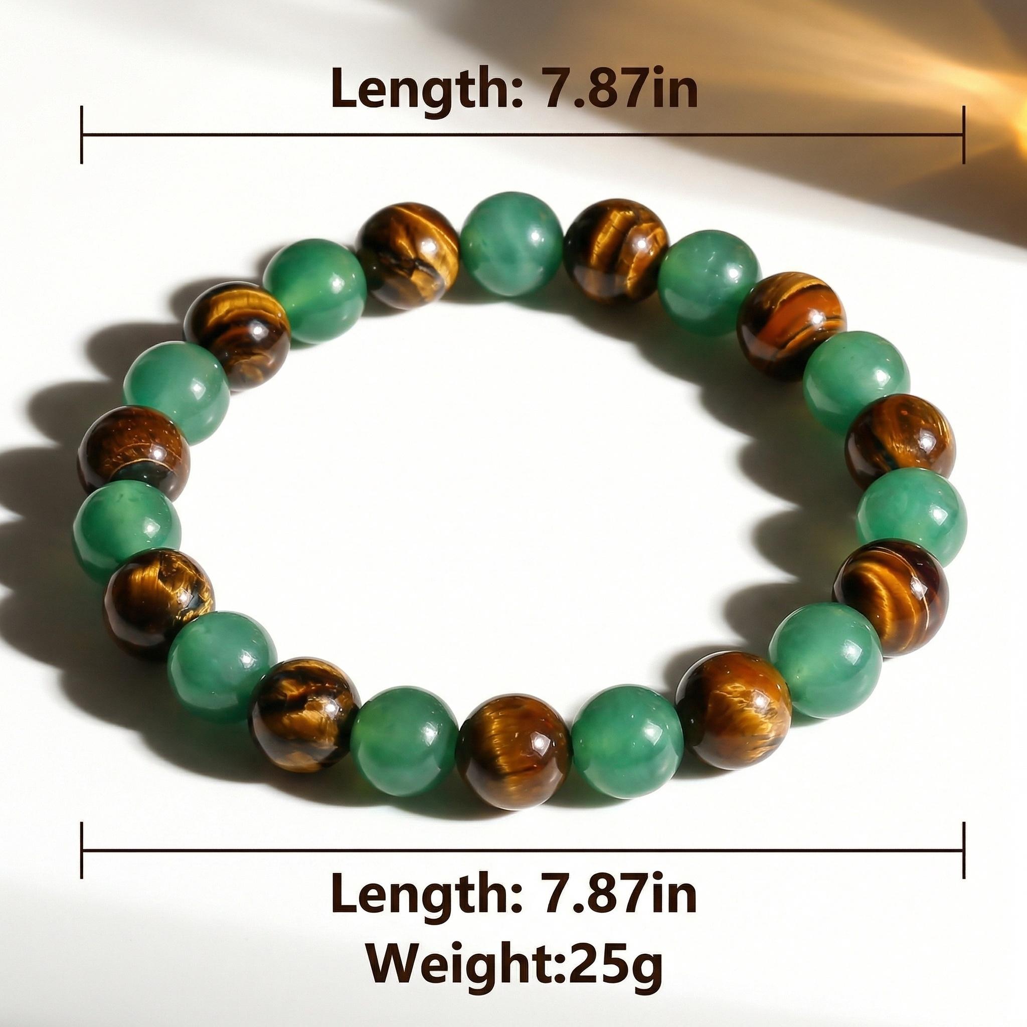 Jade Bracelet & Beaded Protection Bracelets |   Bracelet for Men Women |   Bracelet Stack Essential |   Matching Couple Bracelets |   Couples Freak Gifts |   Men Accessories Tiger Eye Stone Crystal