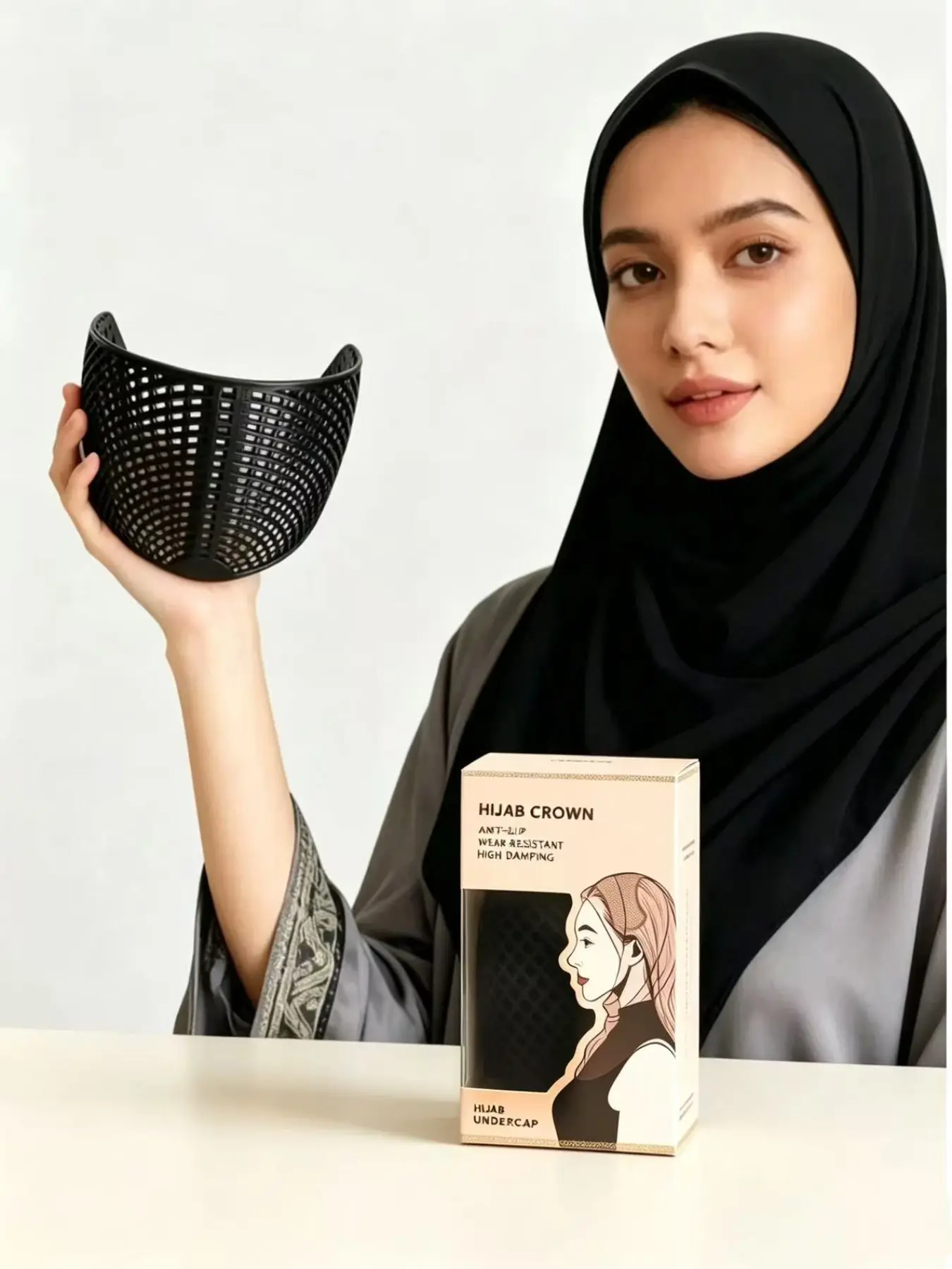 Women's Muslim Hair Accessory, Breathable Lightweight Design, Easy-To-Wear Inner Cap, Undercap, Durable Nylon Material, Perfect for Daily Use