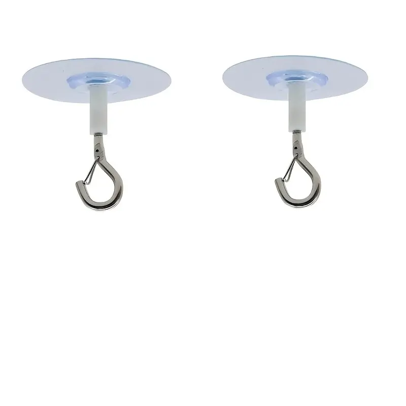 Holeless adhesive ceiling hanger, suitable for hanging lamps and plants. Can be used in combination with adhesive hangers. Also suitable for Babi movable curtains and multi-functional hangers.