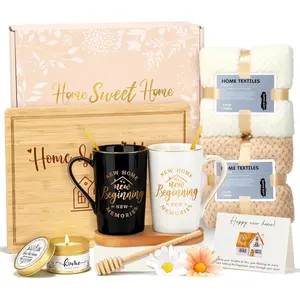 House Warming Gifts New Home Gift Ideas Housewarming Gift Baskets Closing Gifts for Home Buyers Housewarming Basket for New House Apartment Present Set for Women Men Couple Homeowner Neighborhood