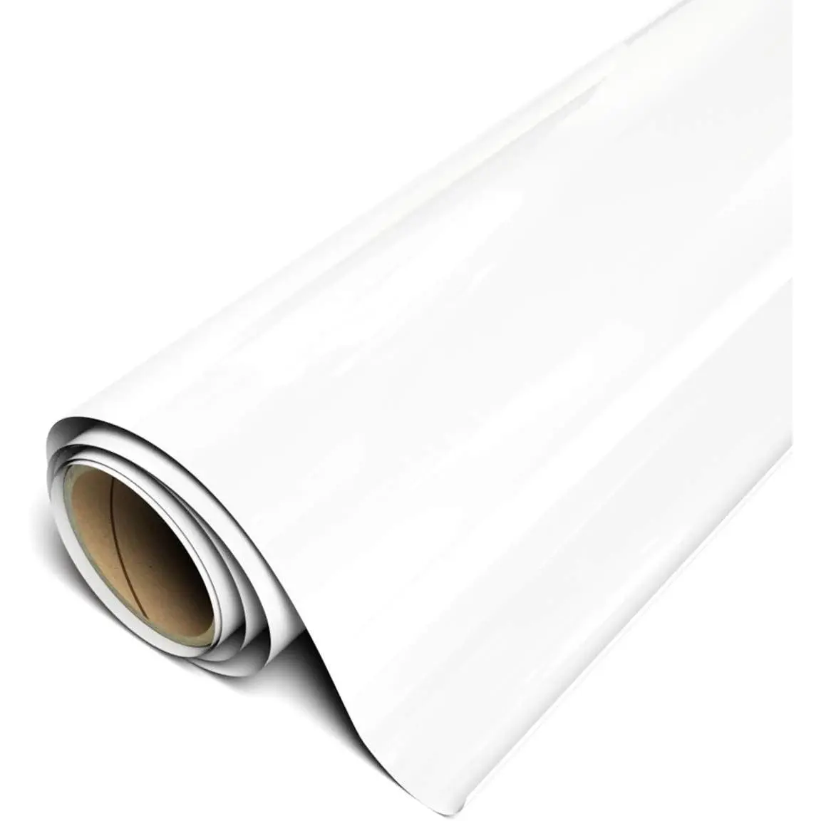 Easyweed Synthetic HTV Heat Transfer Vinyl - 60in, 90 Micron, White, CPSIA Cert., Heat Apply for Advertisement Printing Office Equipment