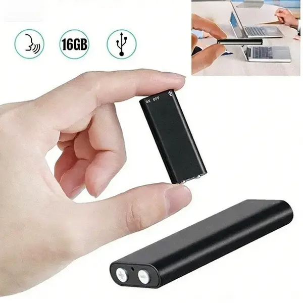 16GB Professional Voice Recorder Digital Audio Mini Dictaphone Bluetooth with USB Storage & High-Quality Recording Powered Gaming Headset Bass Boost Foldable Wireless HiFi Headphones Trucker Mic True Invisible USB-C Wired Earbuds Microphone, Rechargeable,