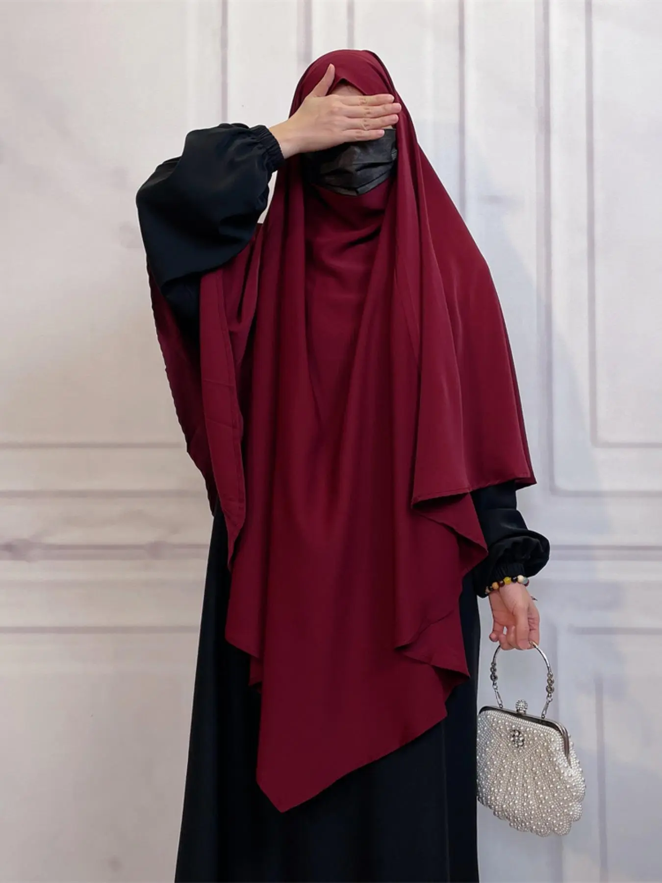 Nida Khimar Scarves Hote Sale Muslim Fashionable Modesty Hijab Fashion Casual For Muslim
