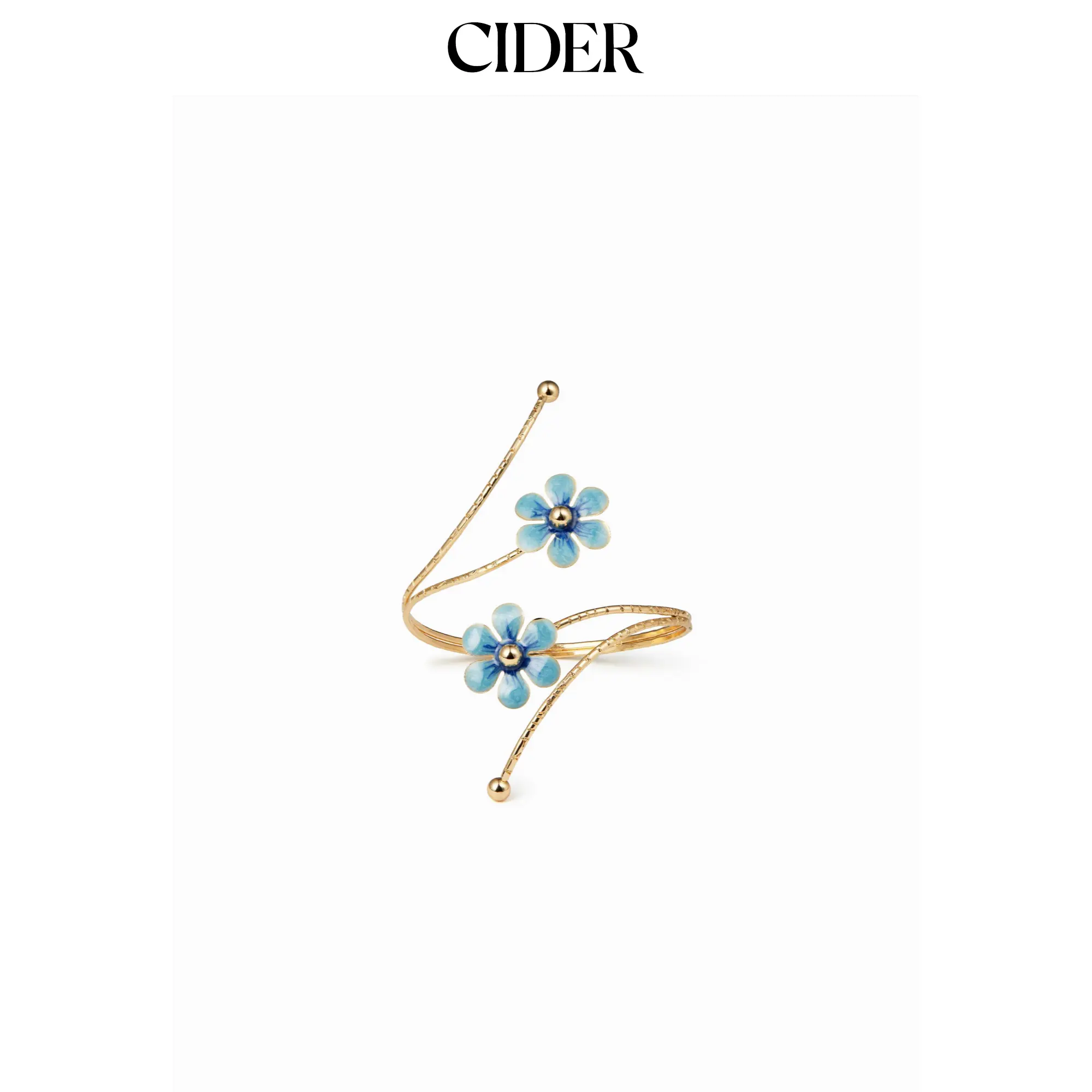 Cider FLOWER OPEN ARM CUFF