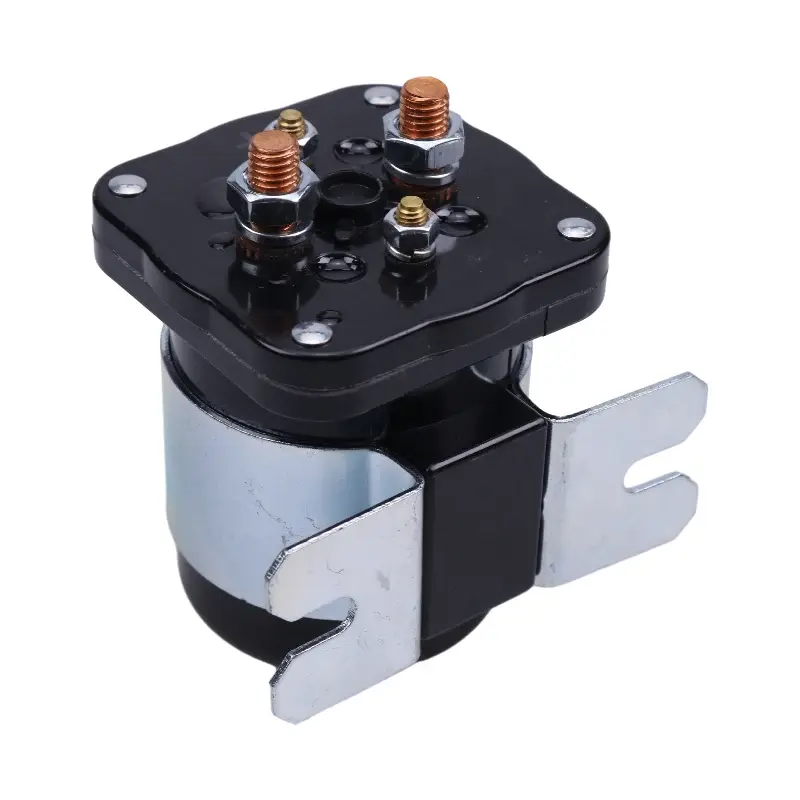 FridayParts 24V 200A 4-Terminal Solenoid Contactor Relay 705198, High Current Power Control Component for Skyjack Antenna Lift Platform & Skyjack Users