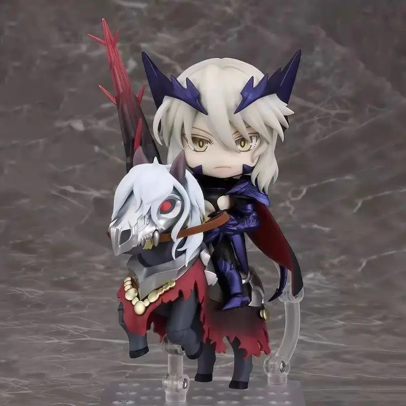 2026 Hot GSC Nendoroid Anime Artoria Q-Version Plastic Figure, Action Figure Collectible, Cartoon Desktop Ornament Model Toy, Ideal Surprise Gift for Anime Fans