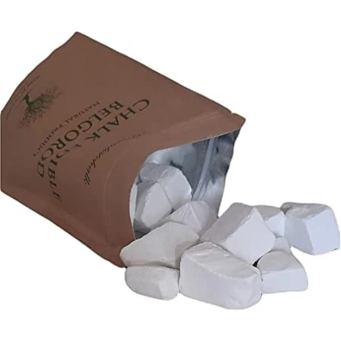 Edible Natural Chalk 8 Oz (250 gr), Food Grade Chalk for Eating
