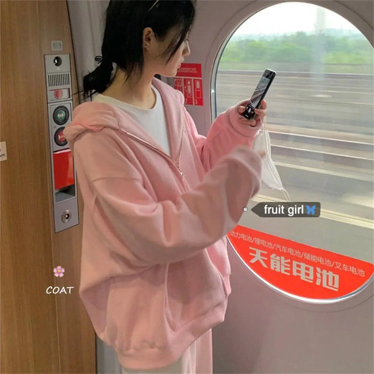 2025 New Arrival Women's Sweatshirts Y2K Style Hooded Long Sleeve Pullover Girls Urban Casual Fashion Loose Hoodies Streetwear