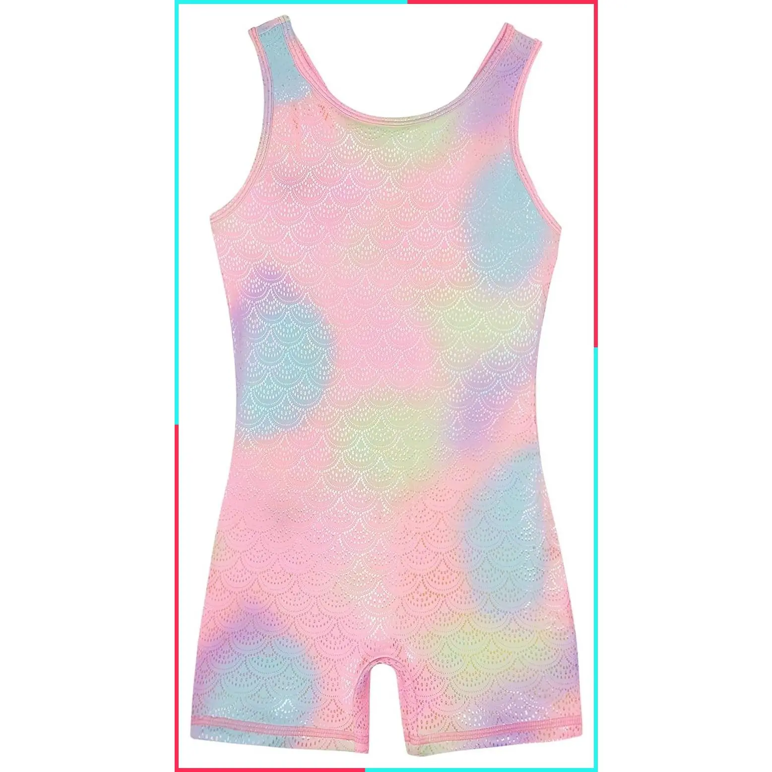 Girls Gymnastics Leotards Unitards Biketards Tumbling Outfits
